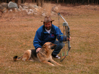 Steven and Teaka Dog